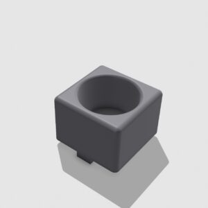 Schmierstoffbehälter Halterung